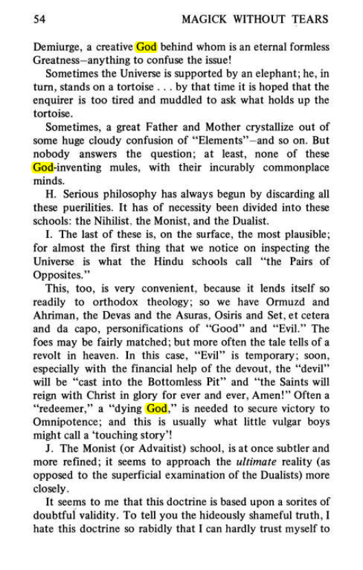 Original scan of Magick Without Tears, PDF page 87