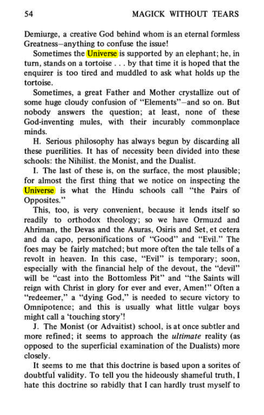 Original scan of Magick Without Tears, PDF page 87