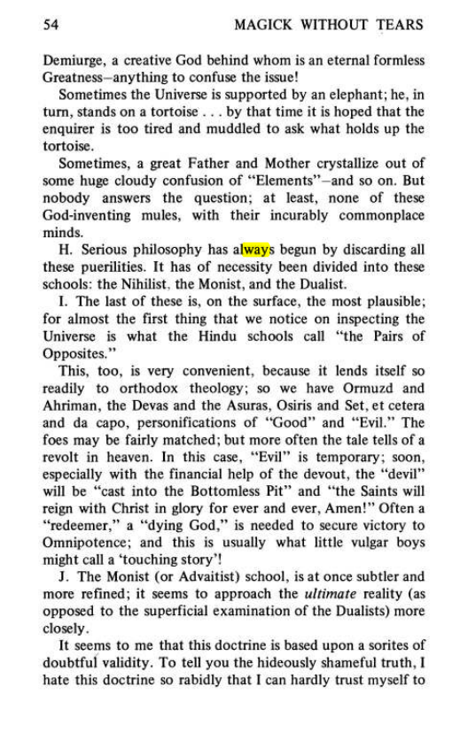 Original scan of Magick Without Tears, PDF page 87