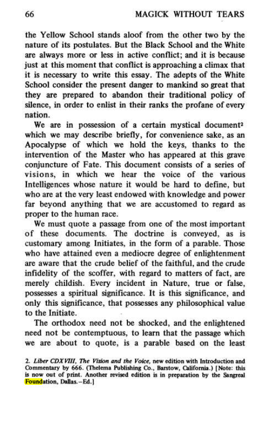 Original scan of Magick Without Tears, PDF page 99
