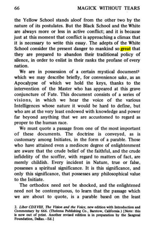 Original scan of Magick Without Tears, PDF page 99
