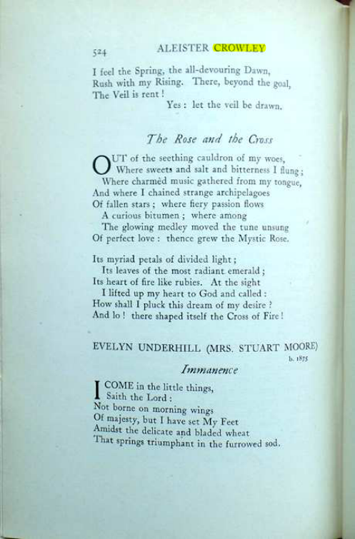 Original scan of The Oxford Book of English Mystical Verse, PDF page 5