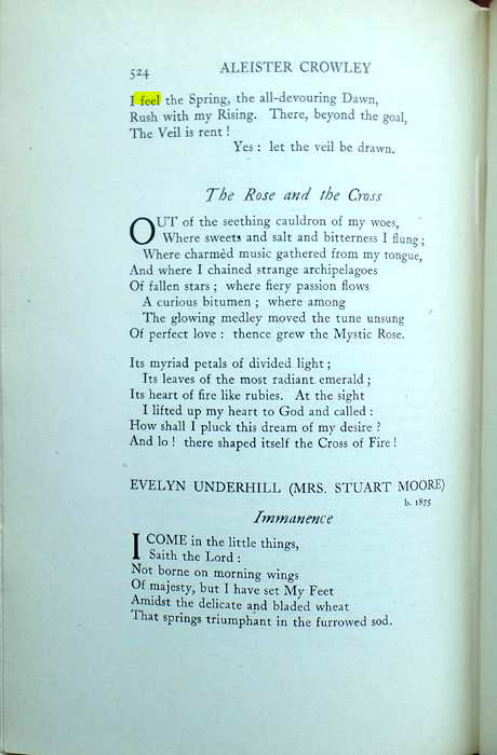 Original scan of The Oxford Book of English Mystical Verse, PDF page 5