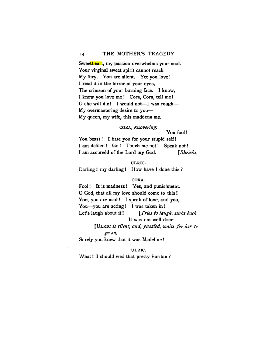 Original scan of The Mother’s Tragedy, PDF page 28