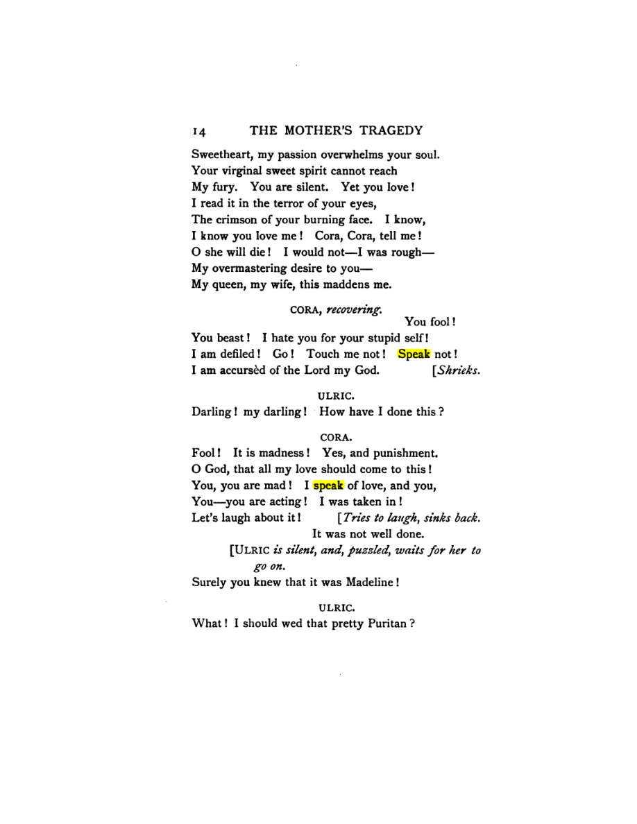 Original scan of The Mother’s Tragedy, PDF page 28