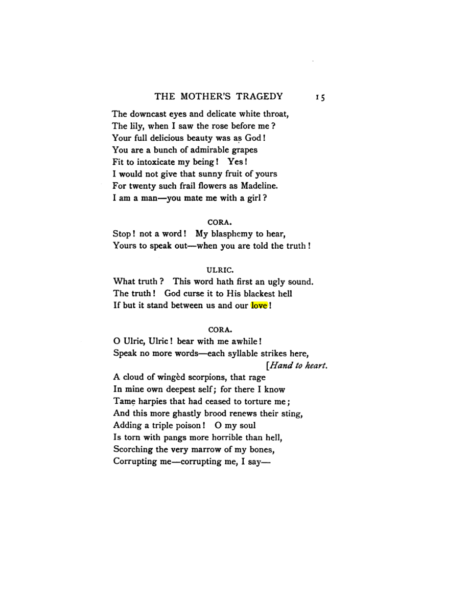 Original scan of The Mother’s Tragedy, PDF page 29