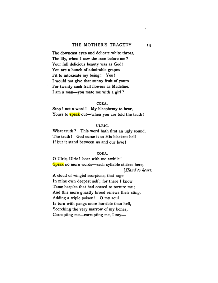 Original scan of The Mother’s Tragedy, PDF page 29