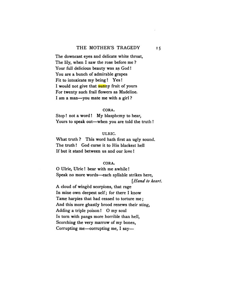 Original scan of The Mother’s Tragedy, PDF page 29