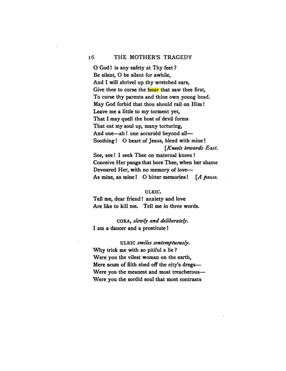 Original scan of The Mother’s Tragedy, PDF page 30