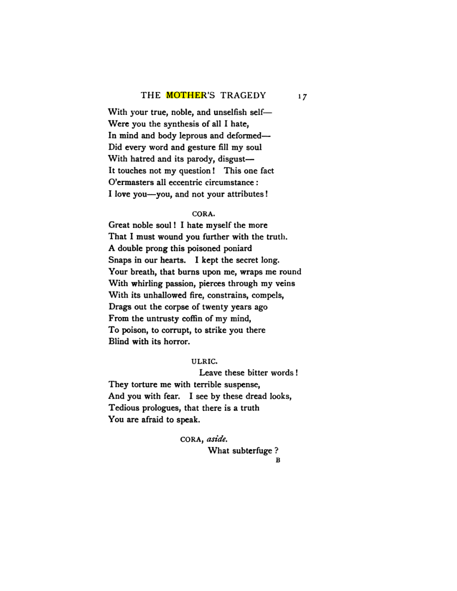 Original scan of The Mother’s Tragedy, PDF page 31