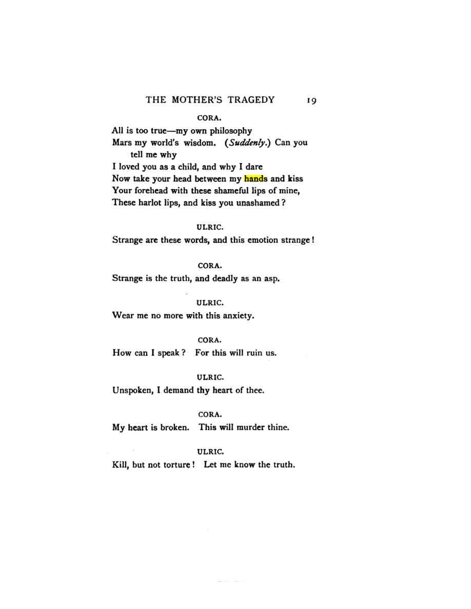 Original scan of The Mother’s Tragedy, PDF page 33
