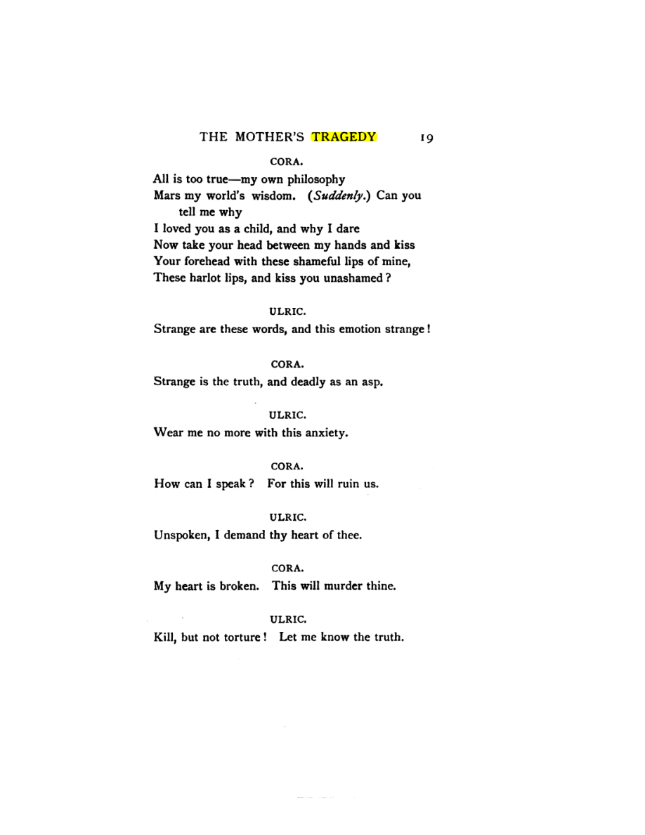 Original scan of The Mother’s Tragedy, PDF page 33