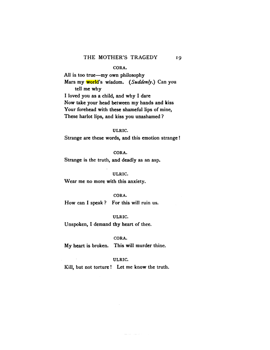 Original scan of The Mother’s Tragedy, PDF page 33