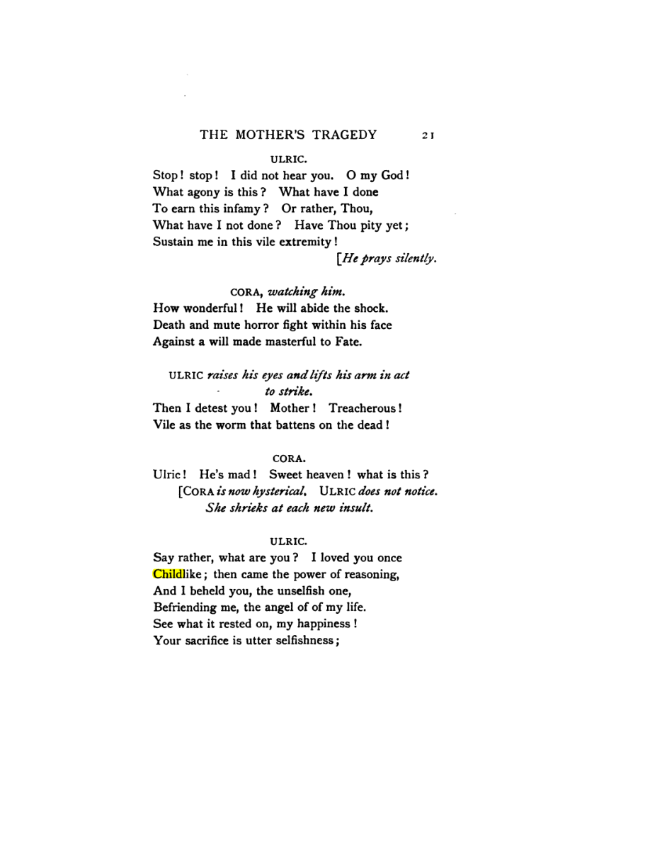 Original scan of The Mother’s Tragedy, PDF page 35