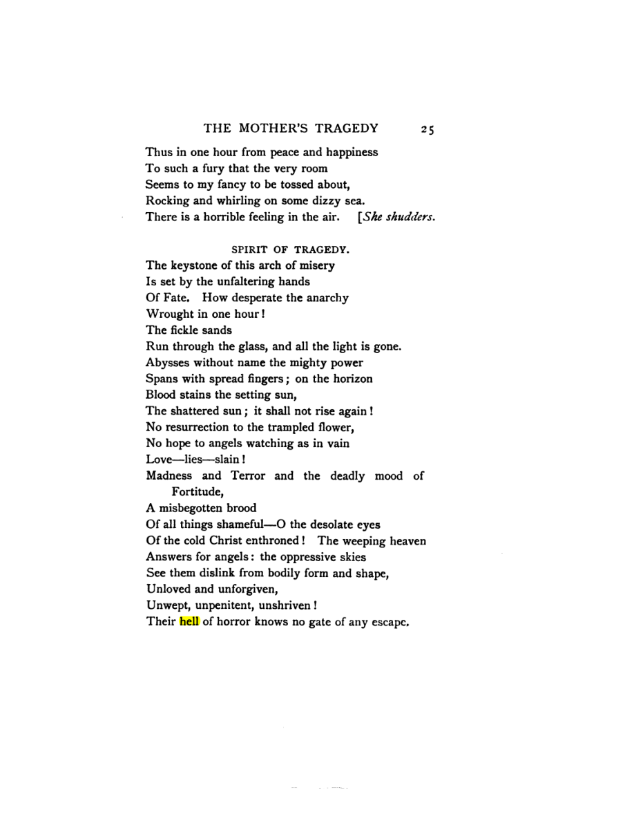 Original scan of The Mother’s Tragedy, PDF page 39