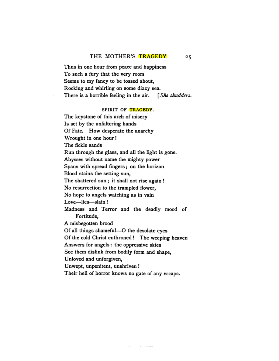 Original scan of The Mother’s Tragedy, PDF page 39