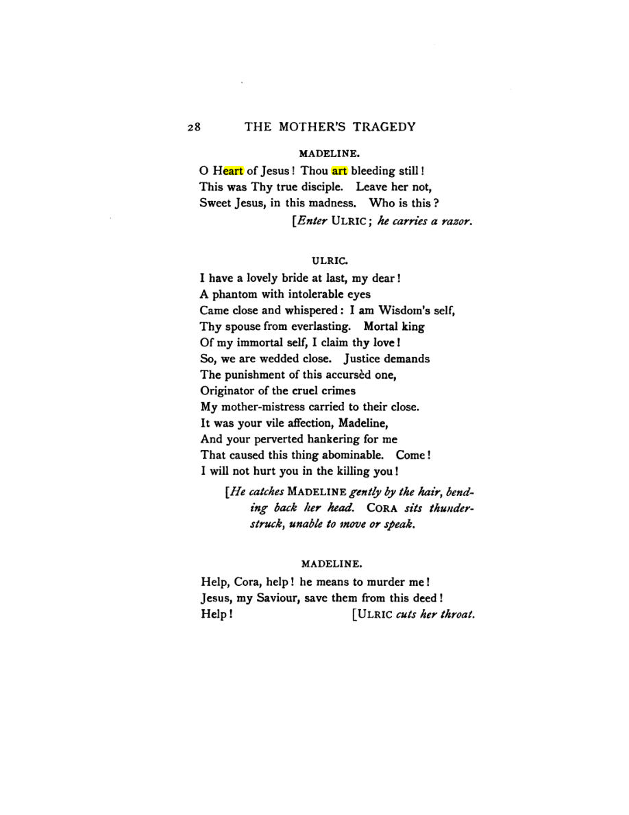 Original scan of The Mother’s Tragedy, PDF page 42
