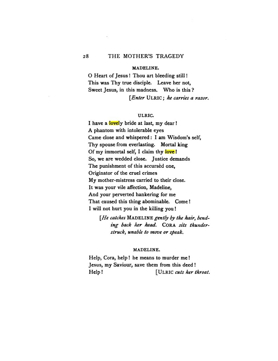 Original scan of The Mother’s Tragedy, PDF page 42