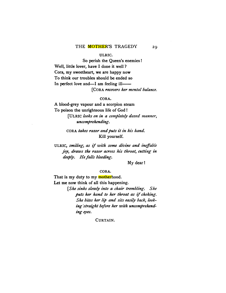 Original scan of The Mother’s Tragedy, PDF page 43