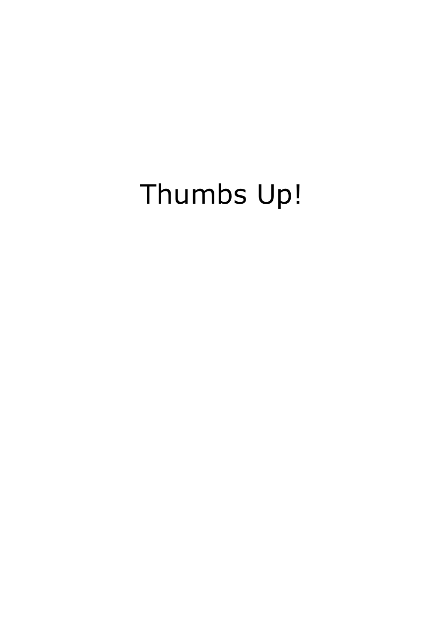 Original scan of Thumbs Up! A Pentagram – A Pantacle to Win the War, PDF page 1