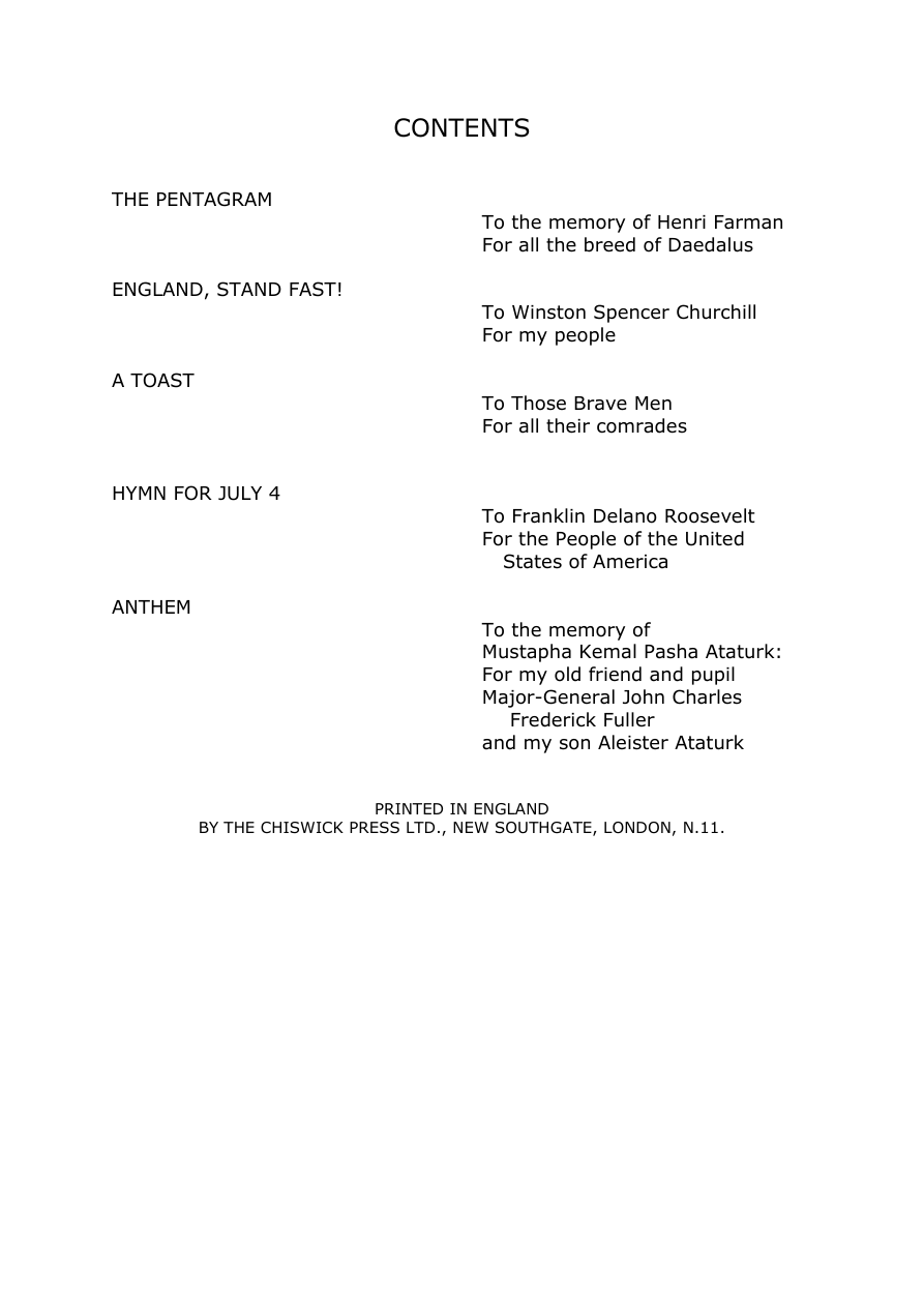 Original scan of Thumbs Up! A Pentagram – A Pantacle to Win the War, PDF page 14