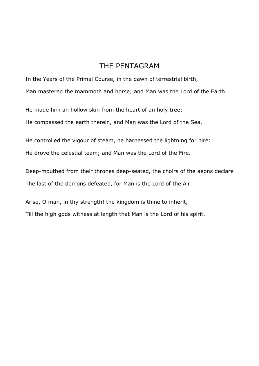 Original scan of Thumbs Up! A Pentagram – A Pantacle to Win the War, PDF page 6
