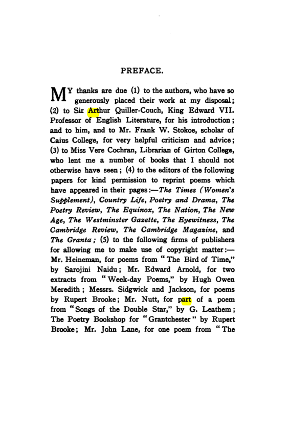 Original scan of Cambridge Poets 1900–1913, PDF page 6