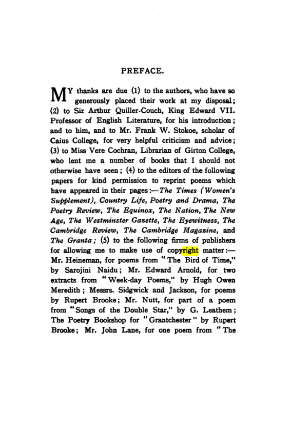 Original scan of Cambridge Poets 1900–1913, PDF page 6